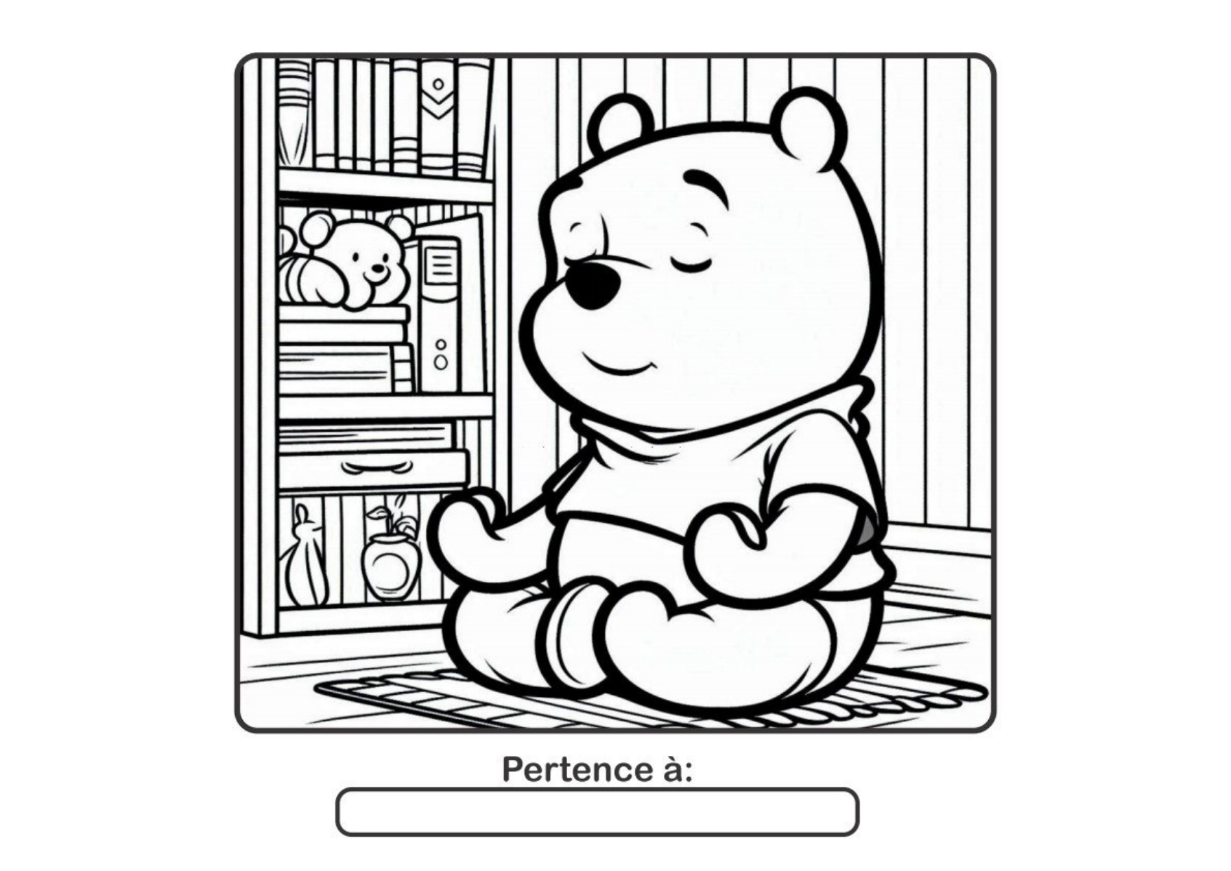 Livro Colorindo com Ursinho Pooh